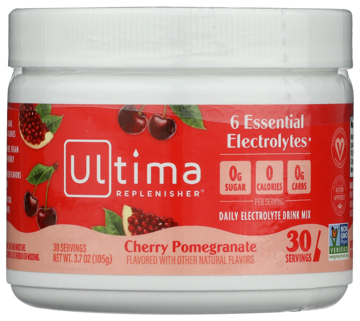 Ultima Replenisher Hydrating Electrolyte Powder, Cherry Pomegranate, 3.6 oz