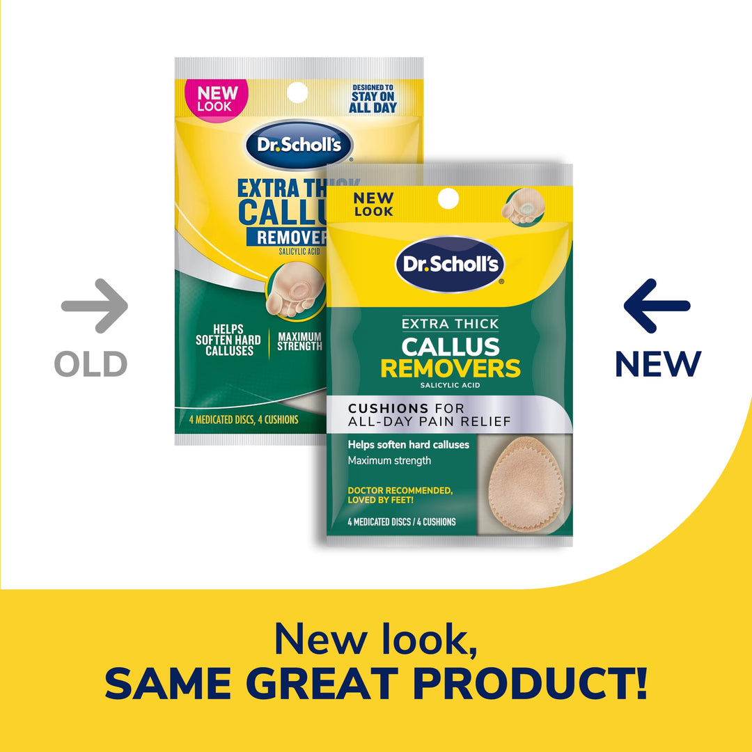 Dr. Scholl's Extra Thick Callus Remover, 4 Count