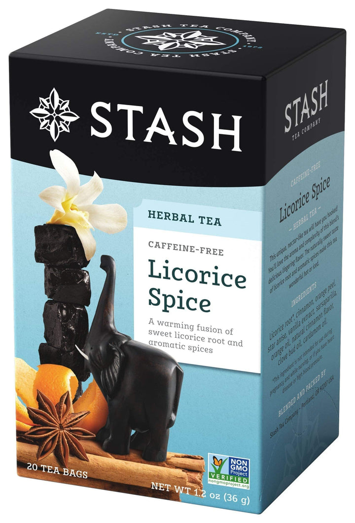 Stash Tea Licorice Spice, 6 Count, Pack of 6