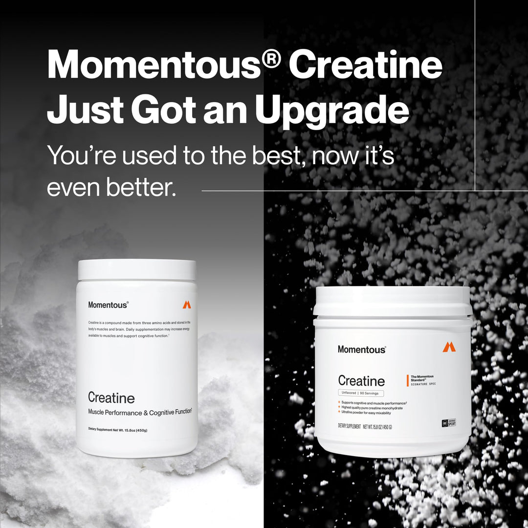 Momentous Creatine Monohydrate Powder, Unflavored
