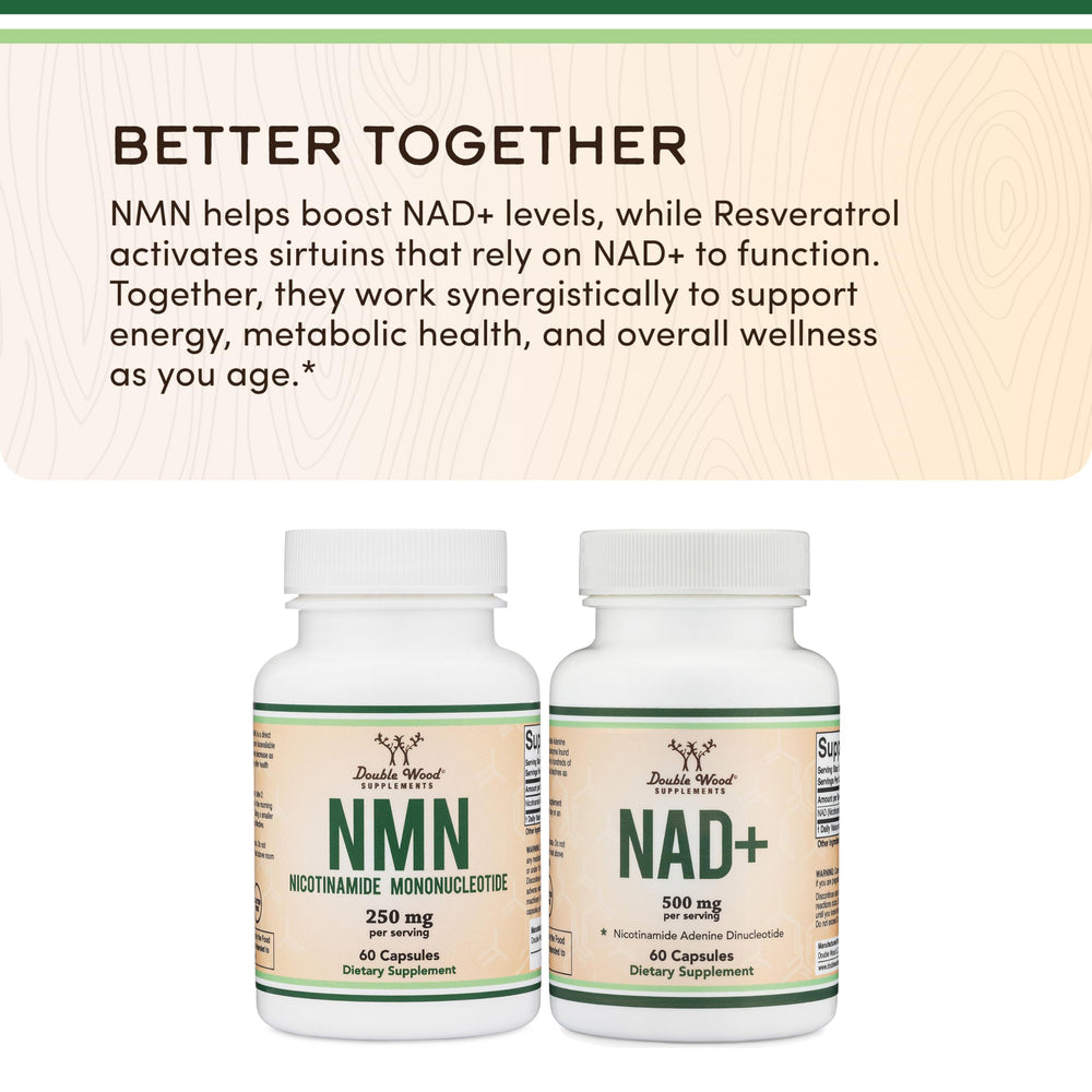 NMN Supplement, 250 mg, 60 Count