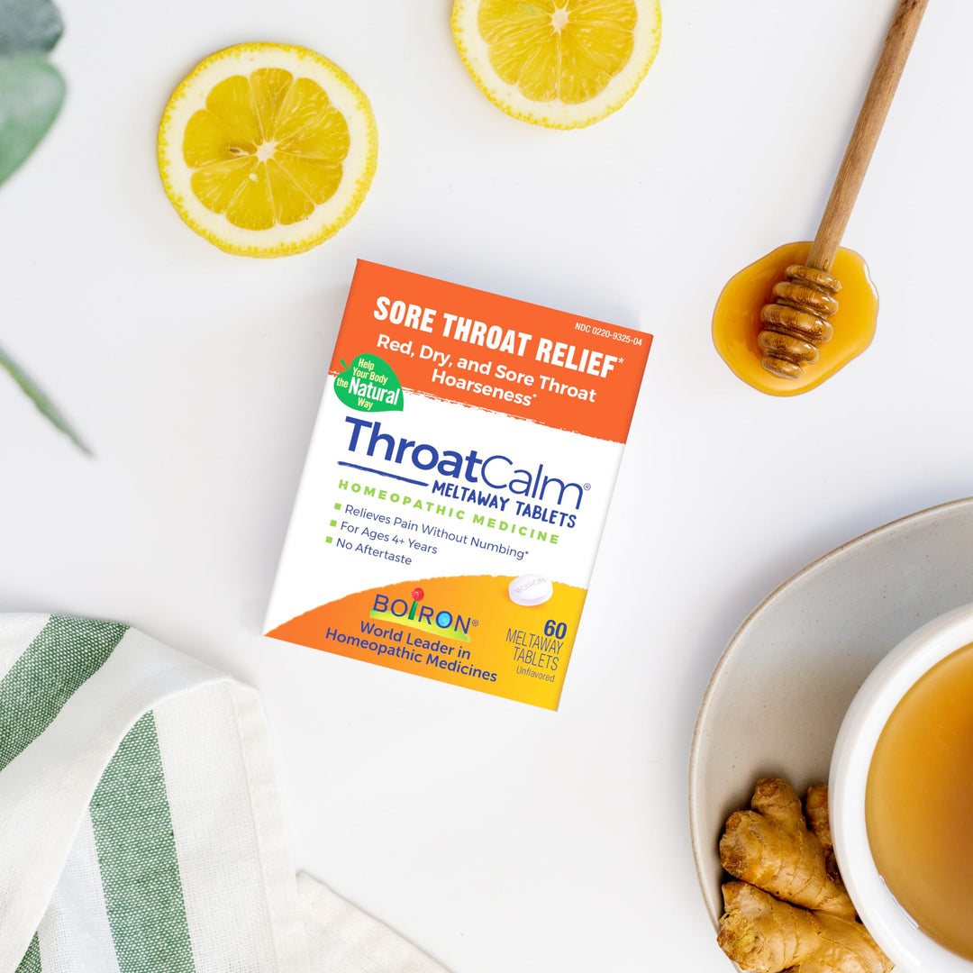Boiron ThroatCalm Tablets, 60 Count