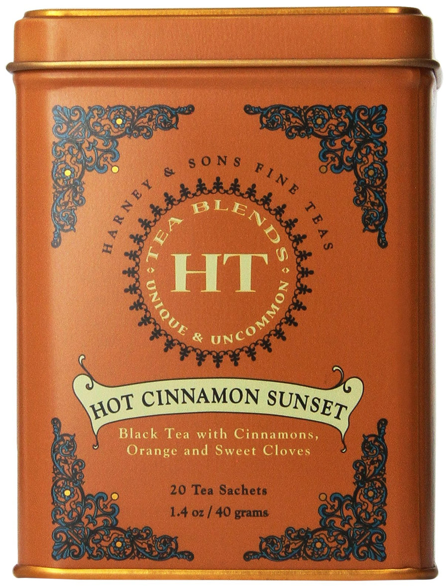Harney & Sons Hot Cinnamon Sunset Tea, 20 Count
