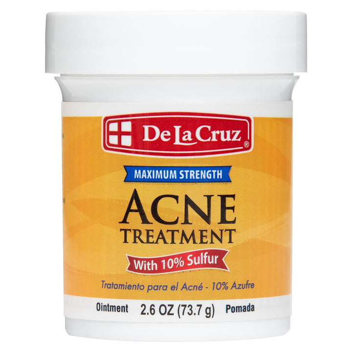 De La Cruz Sulfur Acne Treatment, 2.6 oz