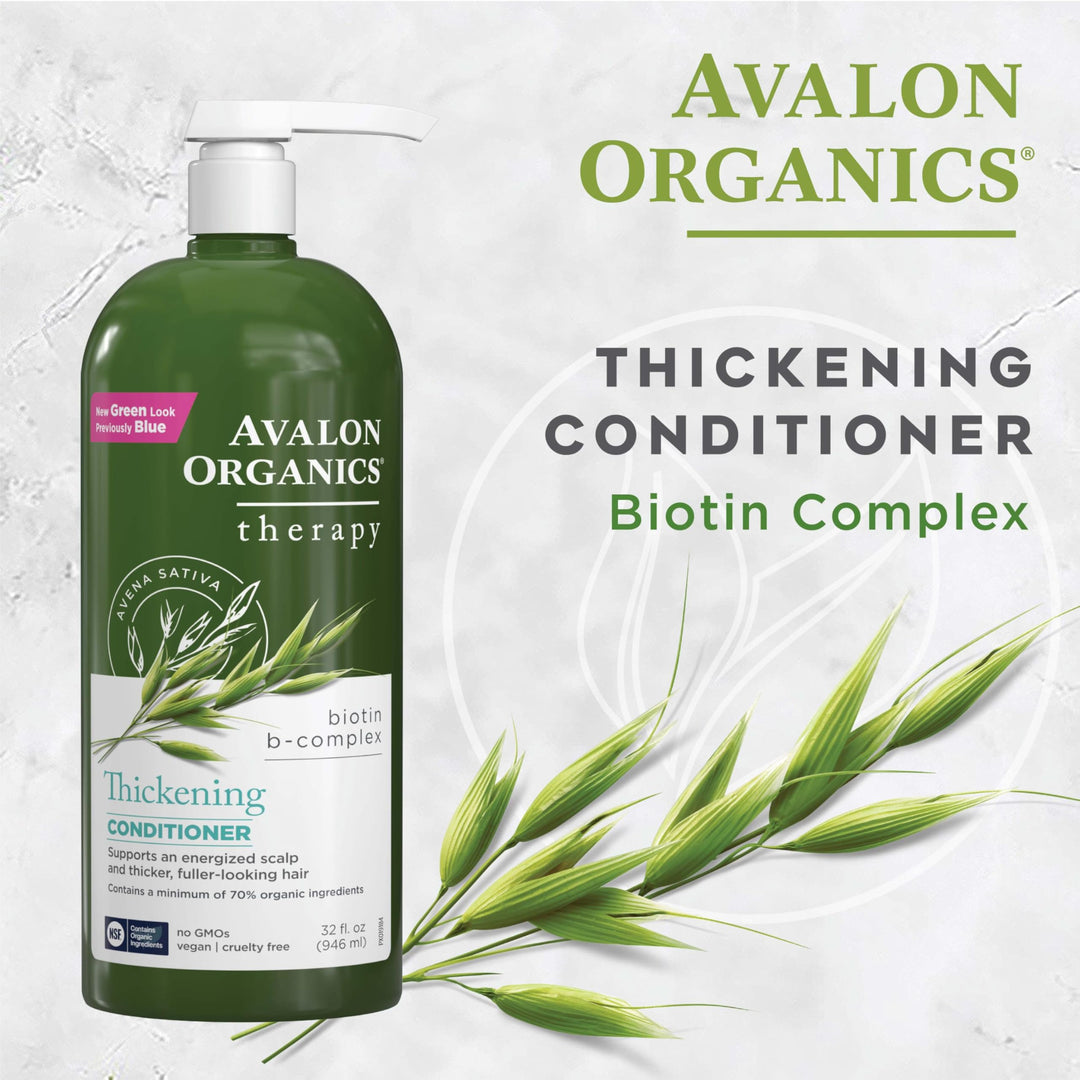 Avalon Organics Thickening Conditioner, Biotin B-Complex, 32 oz