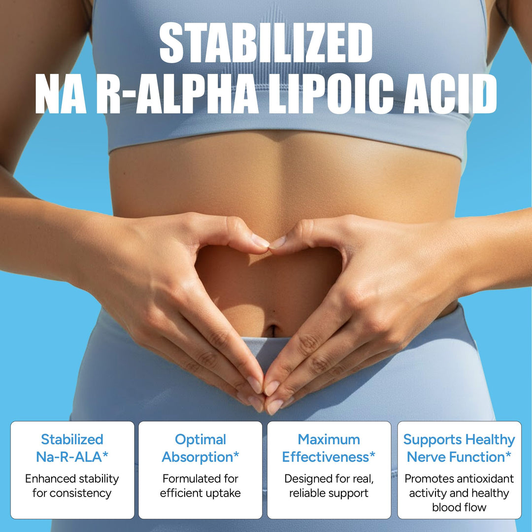 IMMUNOVITES R-Alpha Lipoic Acid 600 mg, 1 Bottle