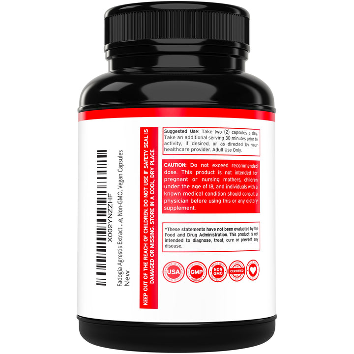 DORADO NUTRITION Fadogia Agrestis Extract Capsules, 600 mg