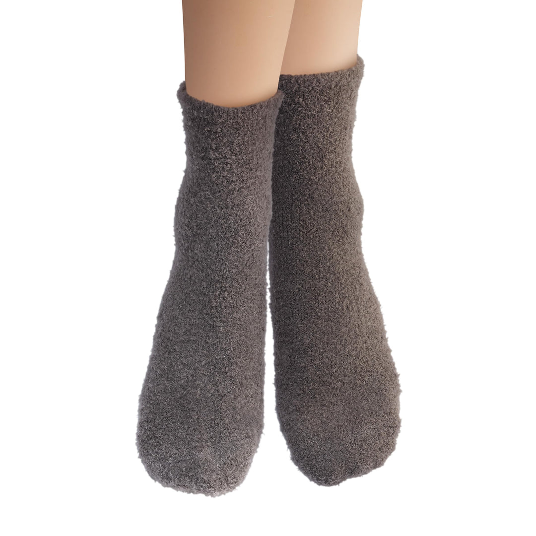 Earth Therapeutics Aloe Socks, Grey, 1 Pack