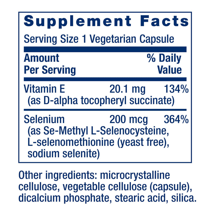 Life Extension Super Selenium Complex, 200 mcg, 100 Count