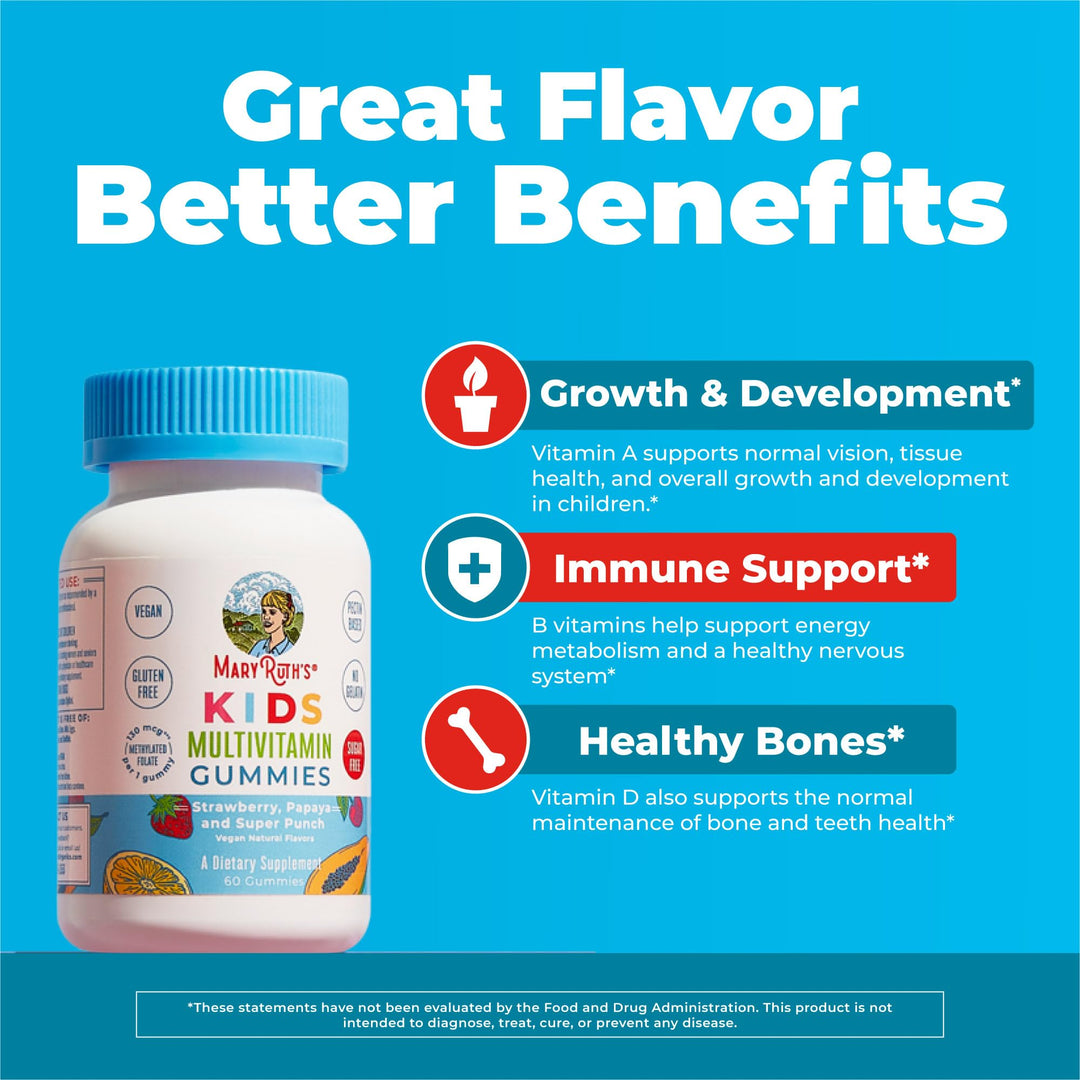 MARYRUTH'S Kids Multivitamin Gummies