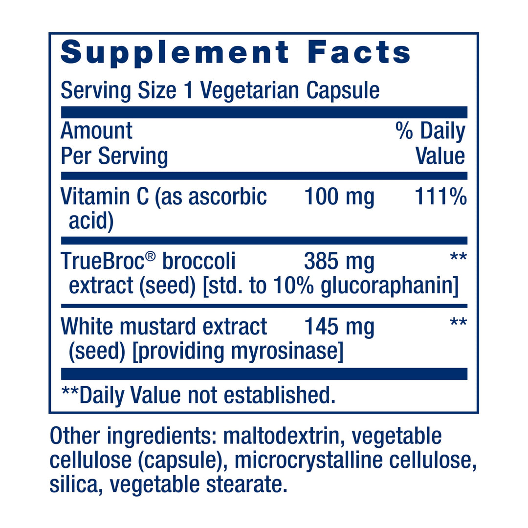 Life Extension Optimized Broccoli & Cruciferous Blend, 30 Count