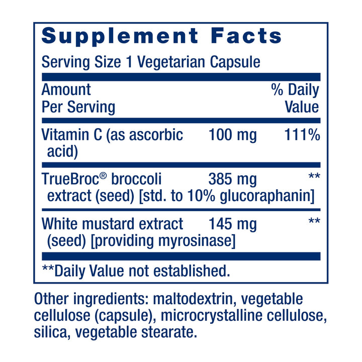 Life Extension Optimized Broccoli & Cruciferous Blend, 30 Count
