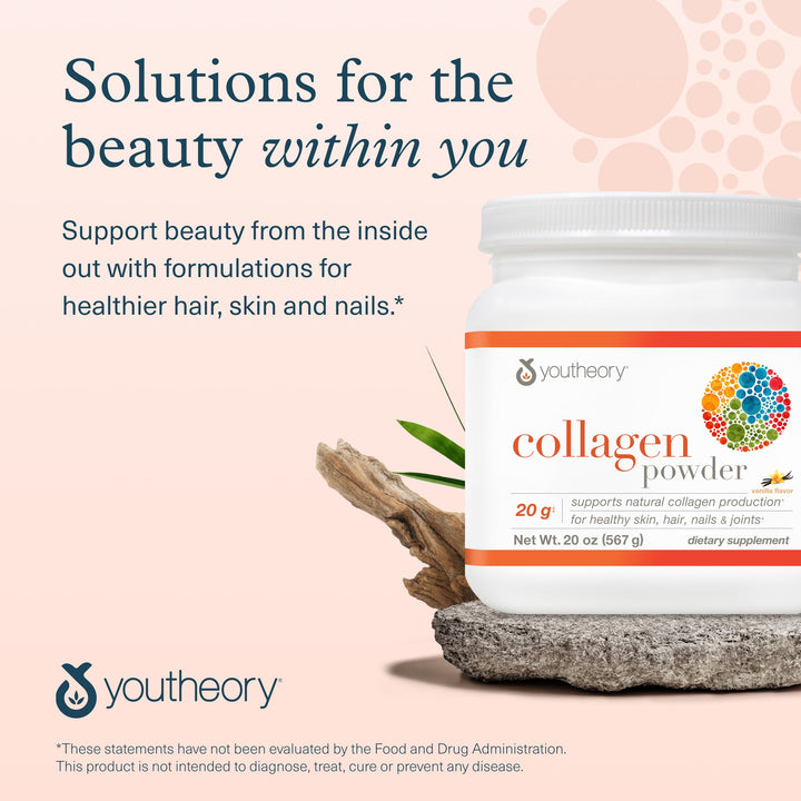 Youtheory Collagen Powder, 21 Count