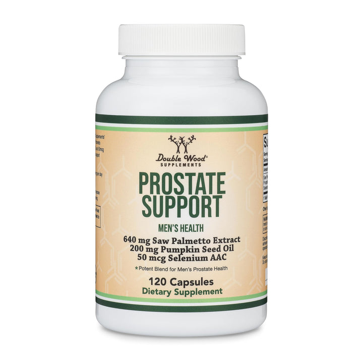 Double Wood Supplements Prostate Support, 120 Count