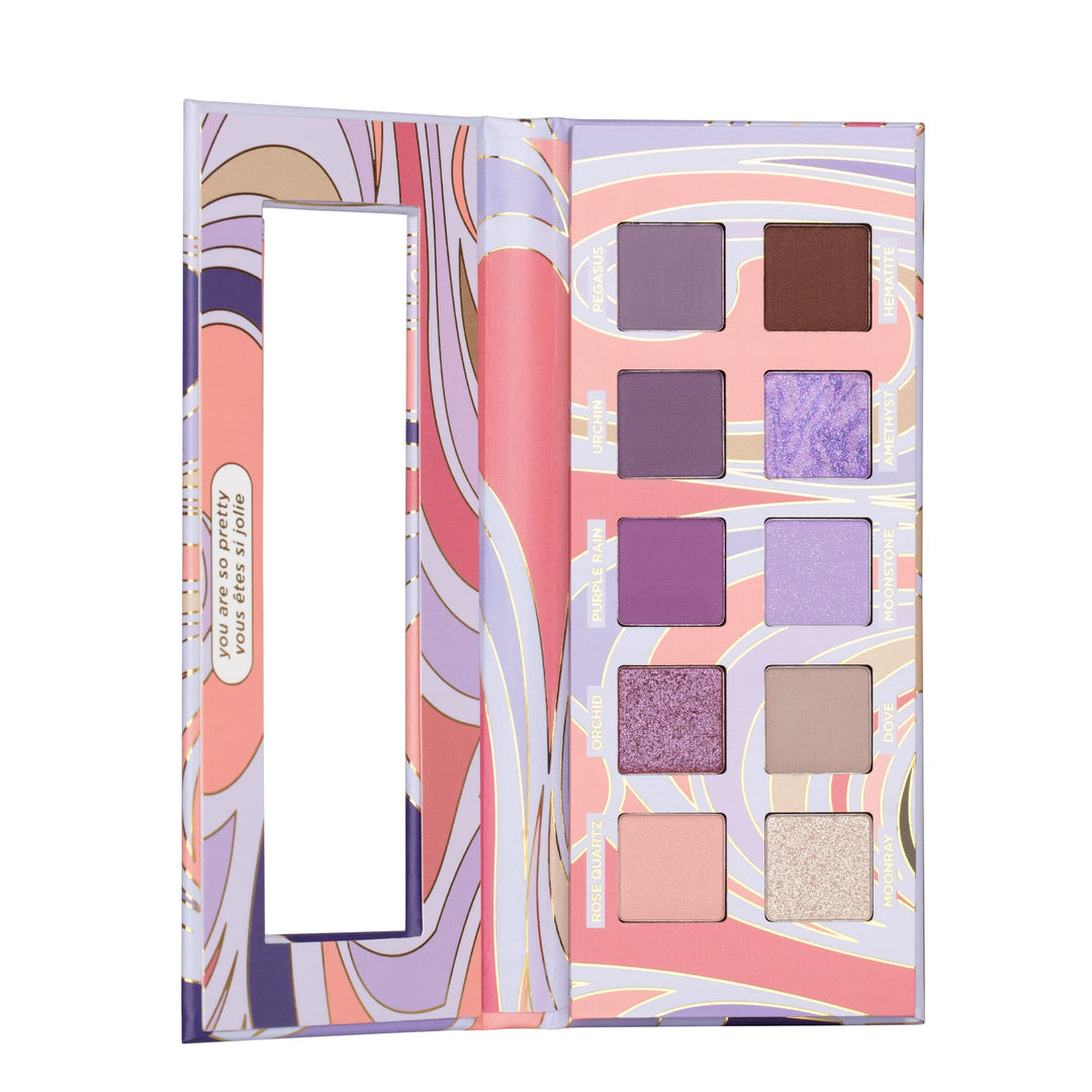 Pacifica Purple Nudes Mineral Eyeshadow Palette, 10 Shades