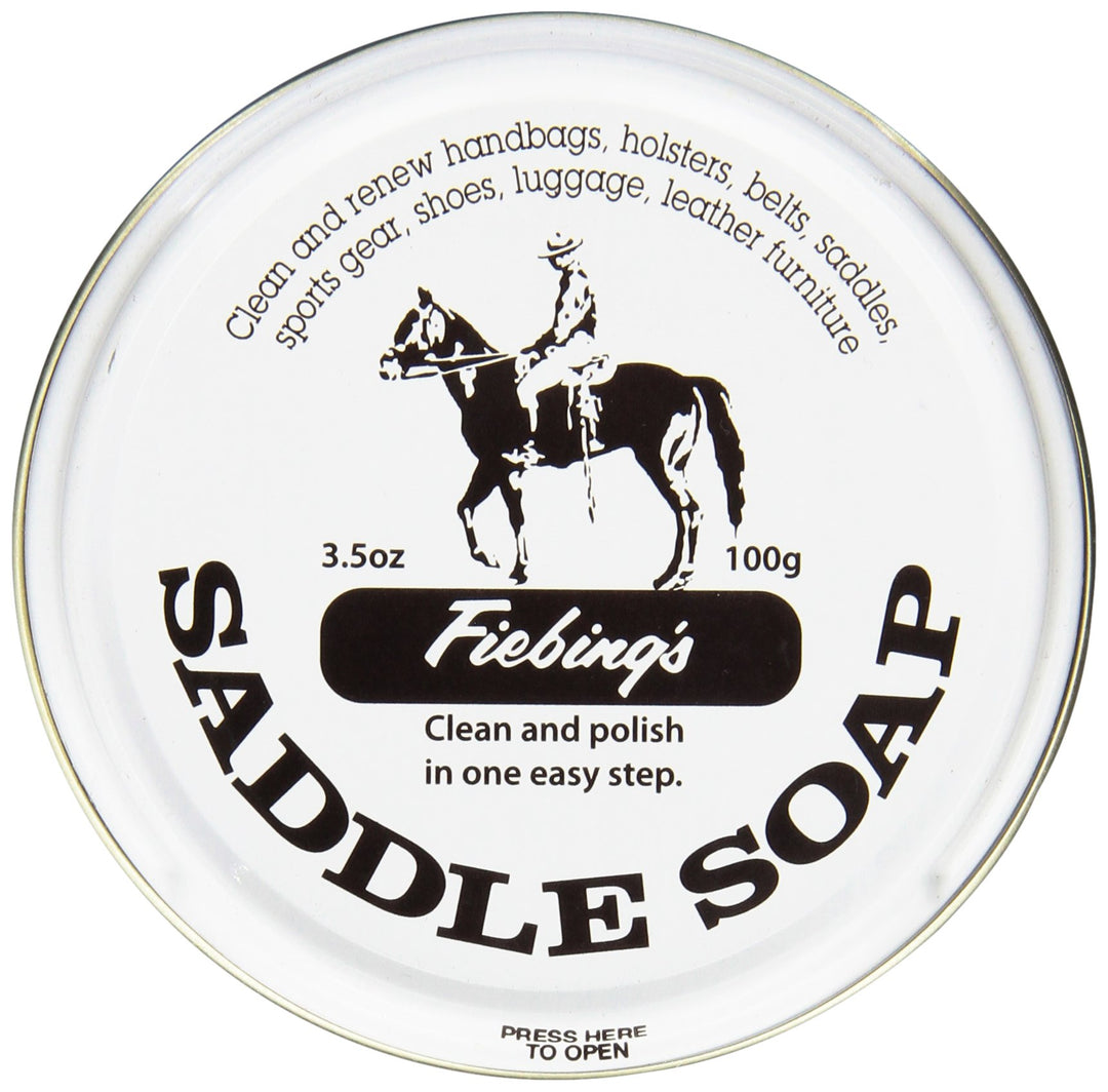 Fiebing's Saddle Soap, White, 3.5 oz