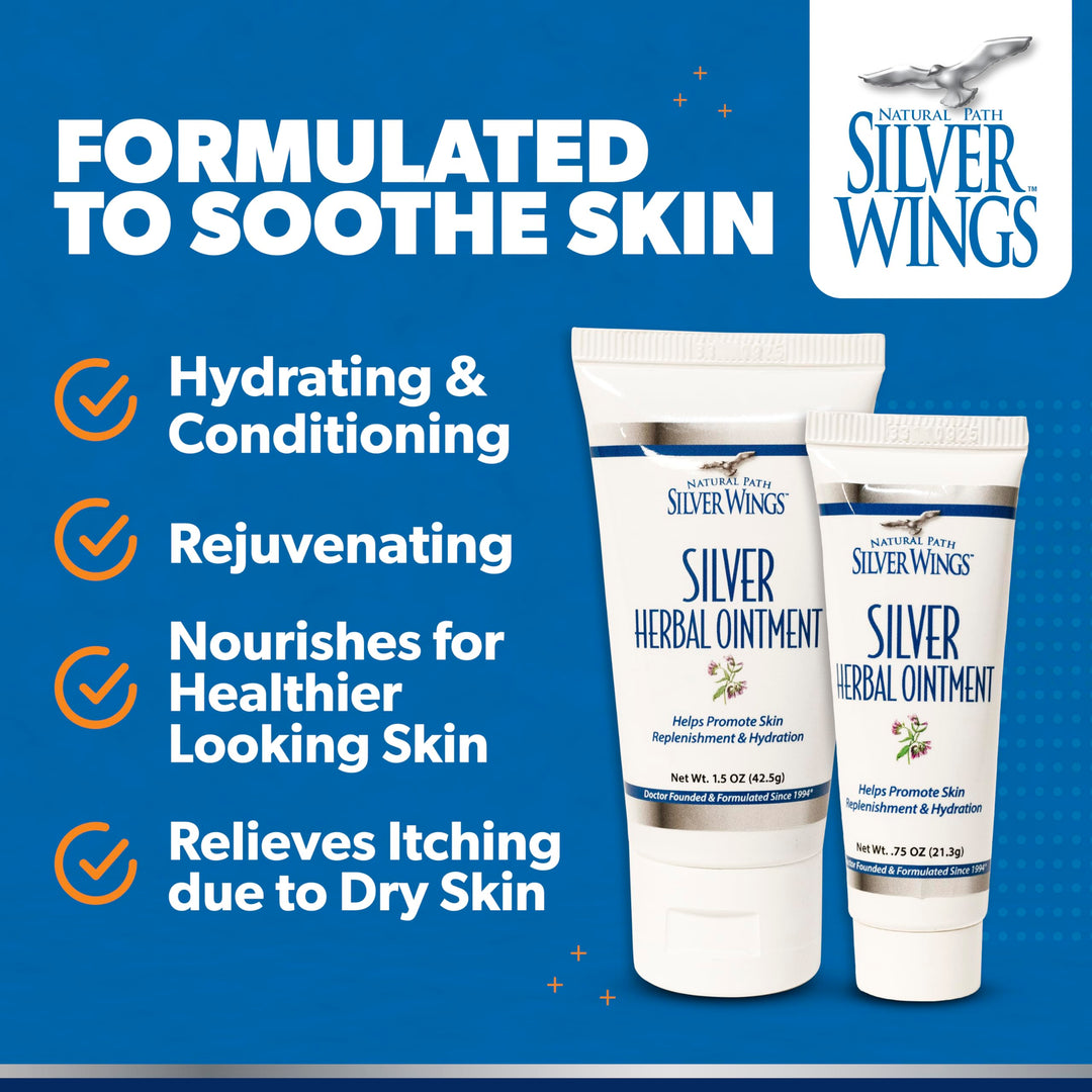 Natural Path Silver Wings Silver Herbal Ointment, 5 ml