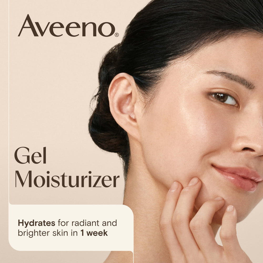 Aveeno Positively Radiant Daily Gel Facial Moisturizer, 1.7 oz
