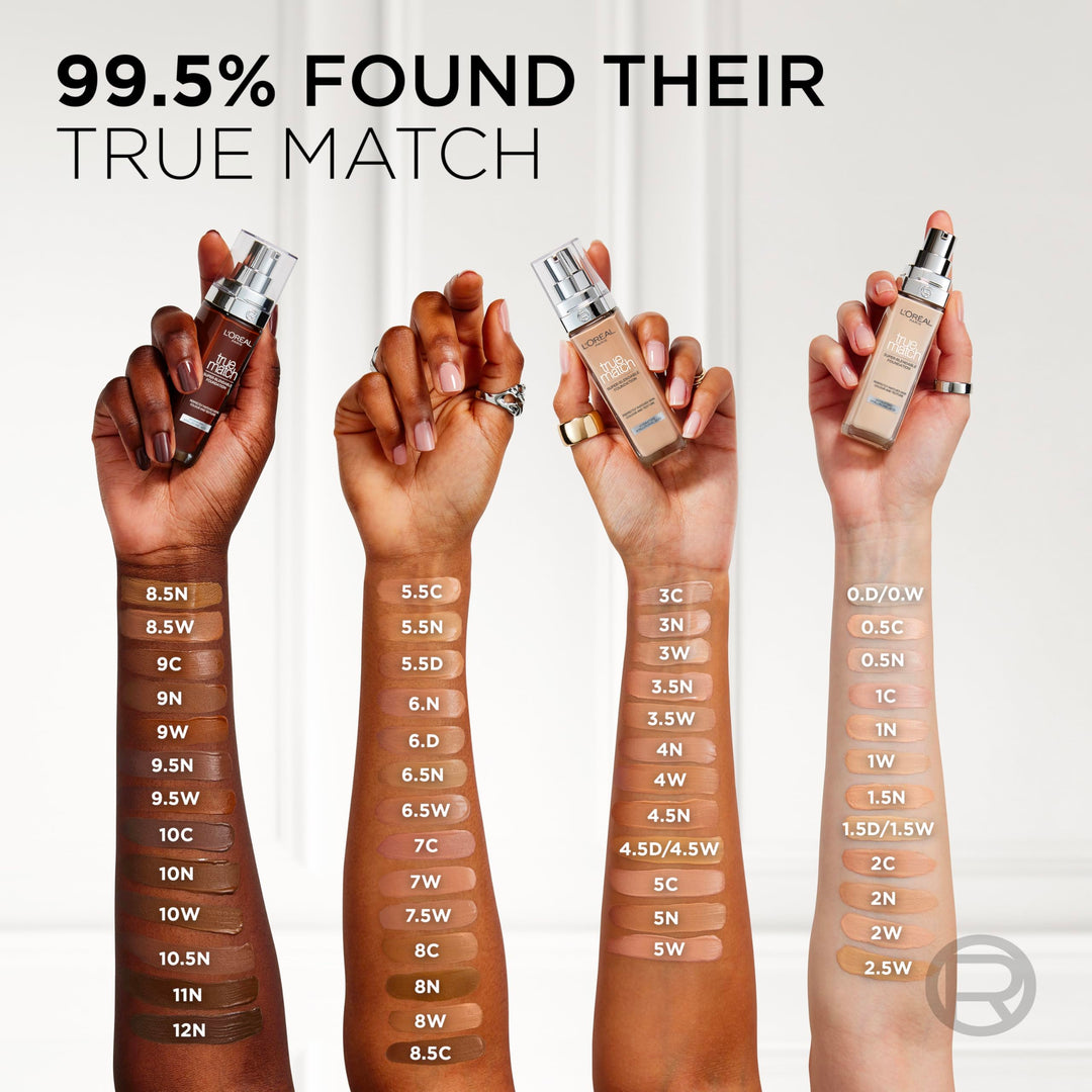 L'Oreal Paris True Match Foundation, 5D5W Sable Dore/Go