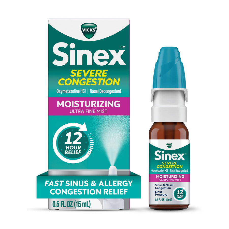 Vicks Sinex Decongestant Nasal Spray, 0.5 oz