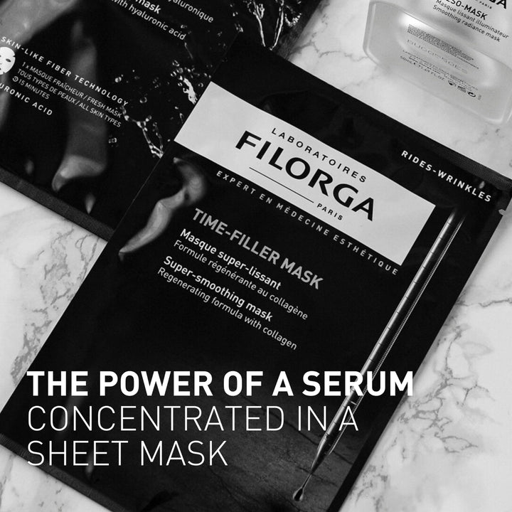 Laboratoires Filorga Timefiller Mask Super Smoothing Black Mask, 23 g