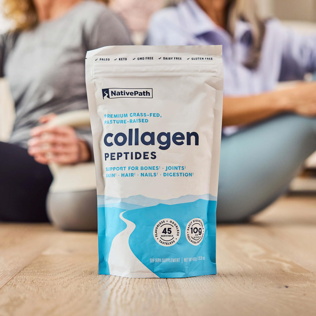 NativePath Collagen Peptides Powder, Unflavoured, 45 Servings