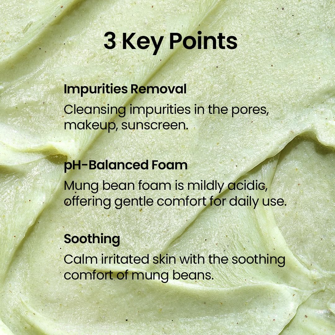 beplain Greenful pH-Balanced Cleansing Foam, 80 ml, Pack of 2