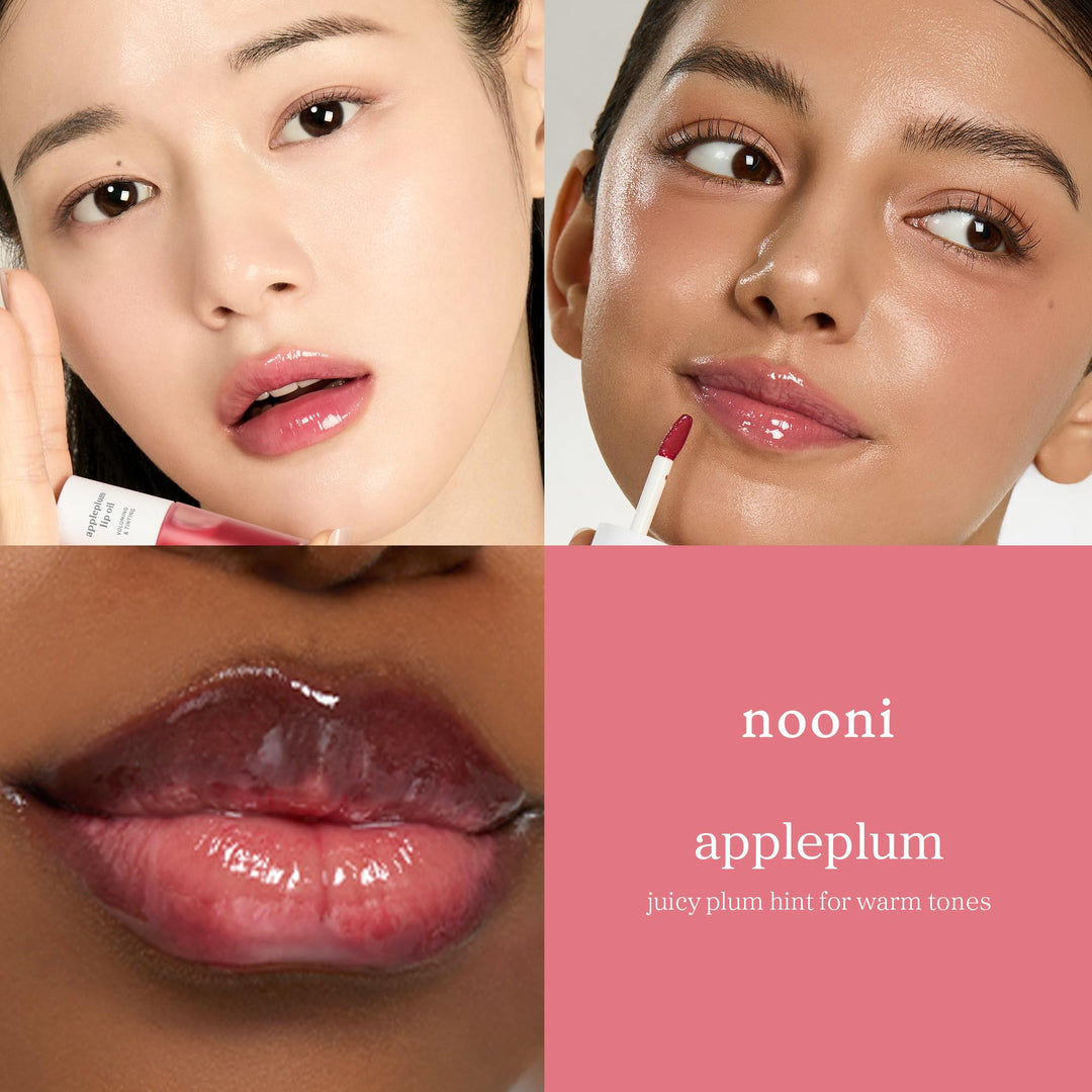 NOONI Korean Lip Oil, Appleplum