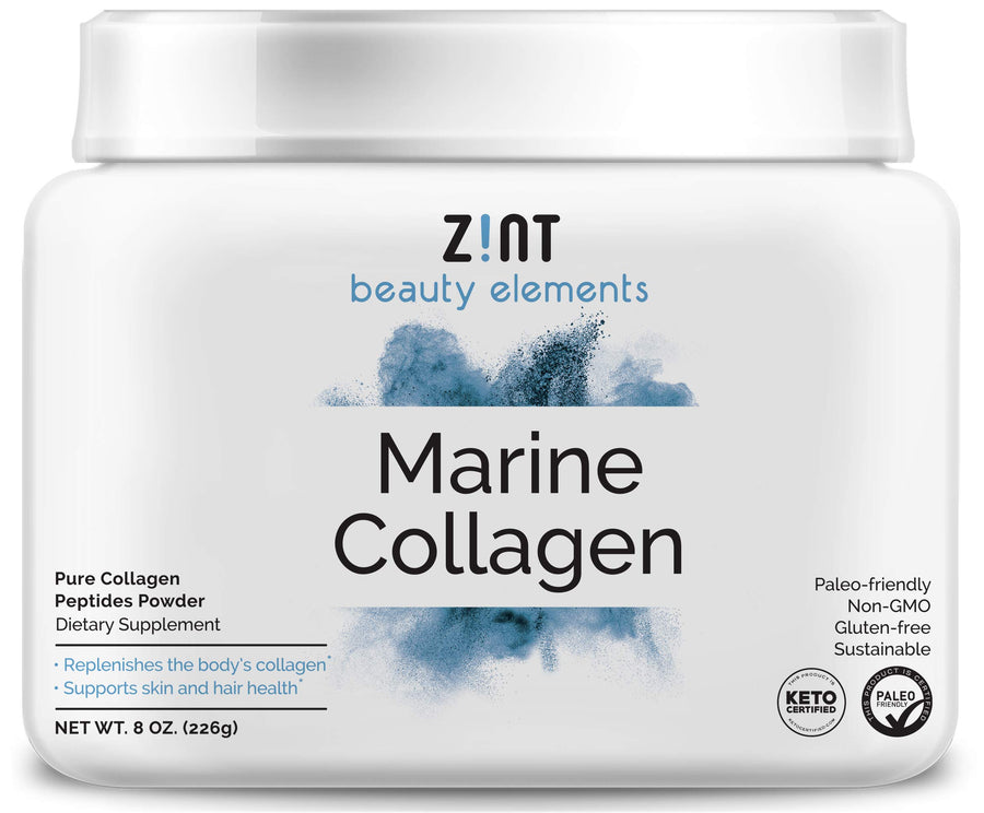 Zint Marine Collagen Powder, 8 oz (226 g)