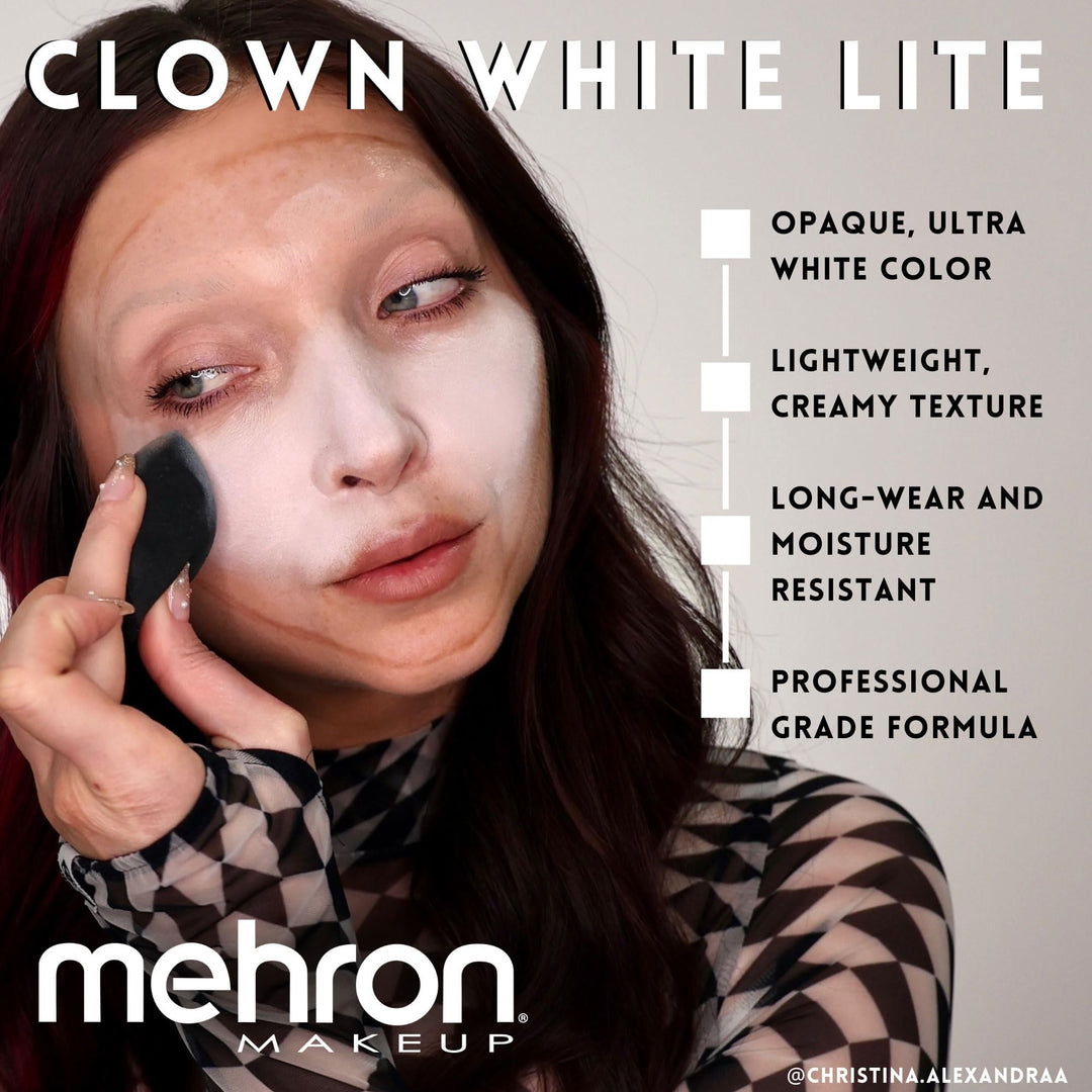 Clown White Light, Large, 7 oz