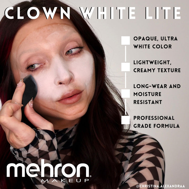 Clown White Light, Large, 7 oz