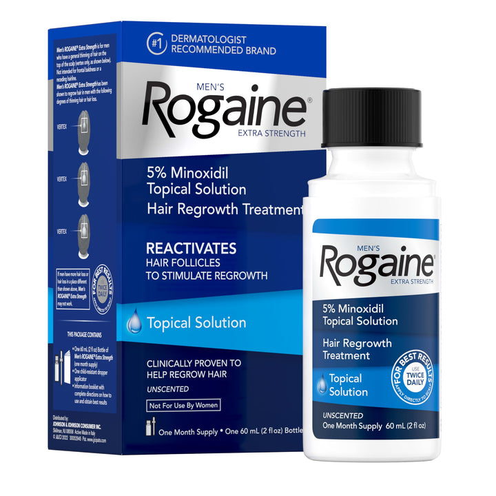 Rogaine Hair Regrowth Treatment, Topical Solution, 60 ml