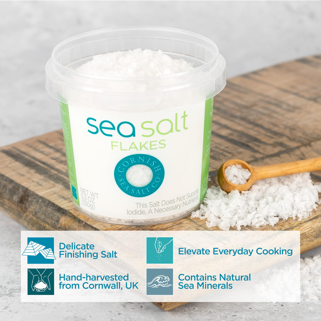 Cornish Sea Salt Co Sea Salt Flakes, 5.3 oz