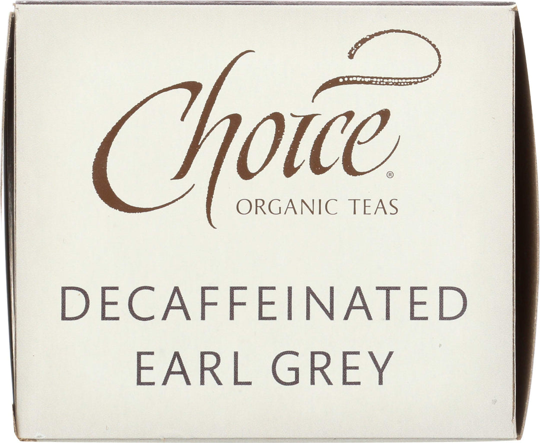 Choice Organic Teas Decaf Earl Grey, 16 Count