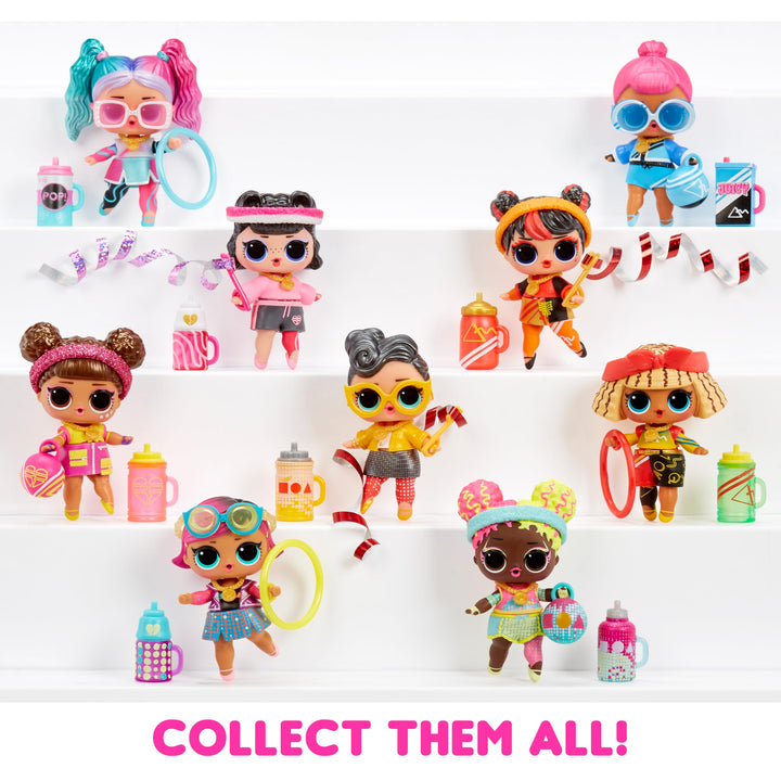 L.O.L. Surprise! All Star Sports Gymnastics Doll, Gymnastics Theme, 8 Count