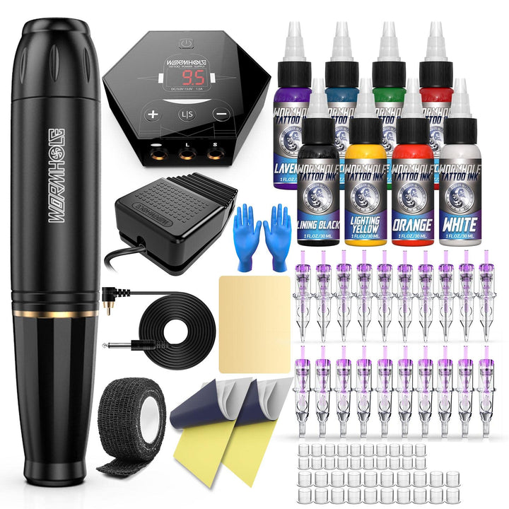 Wormhole Tattoo Pen Machine Kit, WTK070