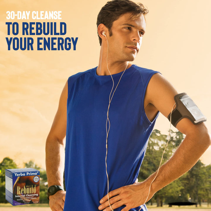 Yerba Prima Men's Rebuild Cleansing Program, 3 Count