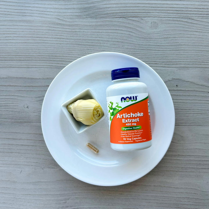 NOW Artichoke Extract, 450 mg, 90 Count