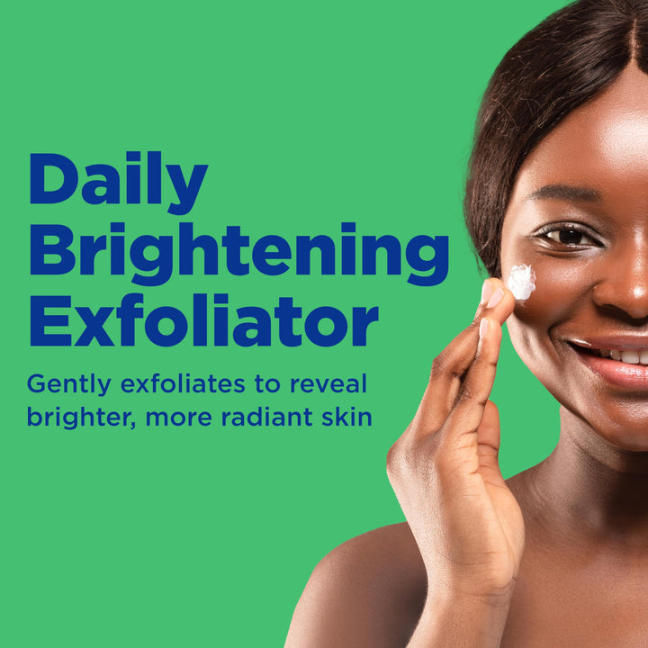 Differin Daily Brightening Exfoliator Face Scrub, Green, 6 fl oz