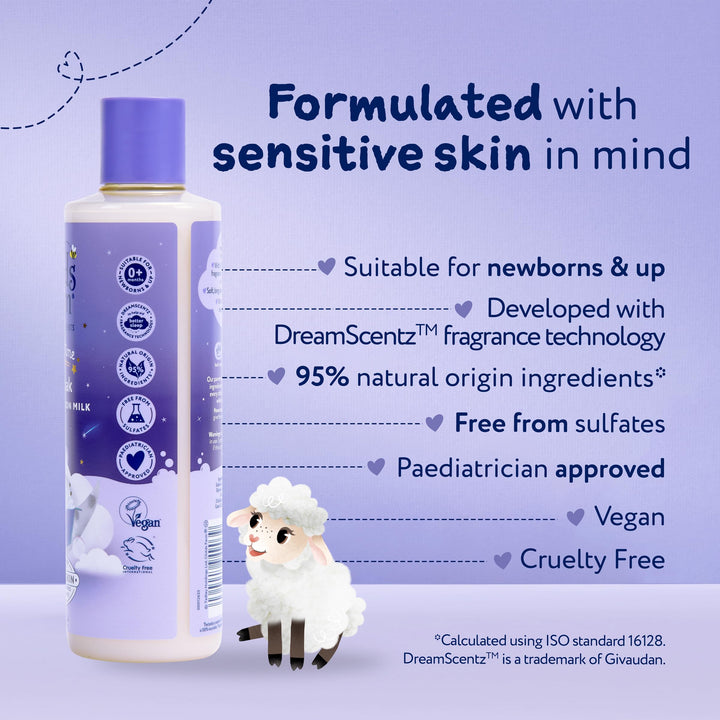 Childs Farm Slumber Time Sleep Bath Soak, Lavender and Moon Milk, 250 ml