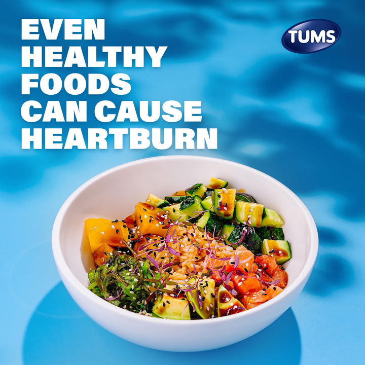TUMS Chewy Bites Antacid, Assorted Berry