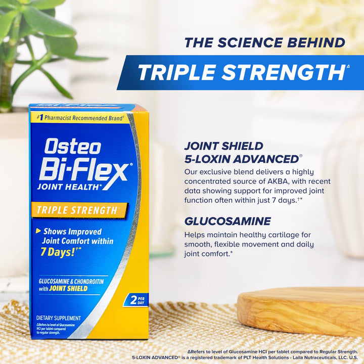 Osteo Bi-Flex Joint Health Triple Strength, 120 Count