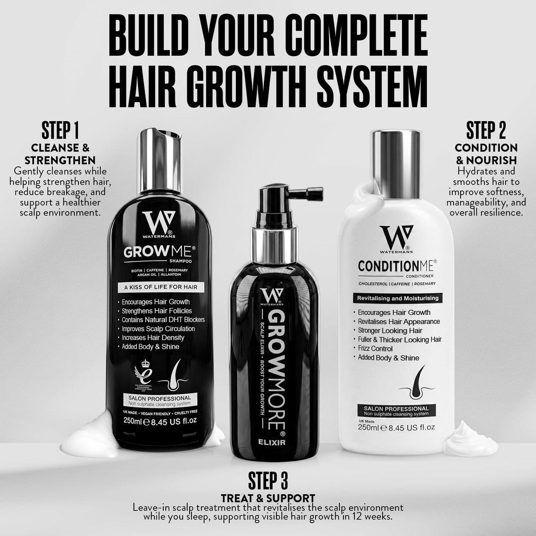 Watermans Grow More Elixir of Hair Scalp Treatment, 100 ml
