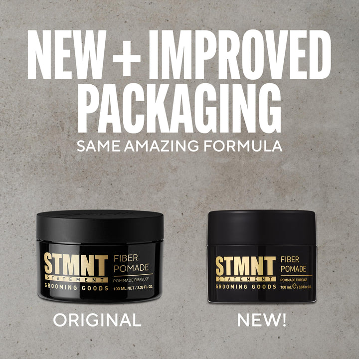 STMNT Grooming Goods Fiber Pomade, 3.38 oz