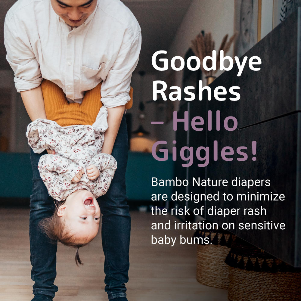Bambo Nature Premium Eco-Friendly Baby Diapers, Size 5, 25 Count