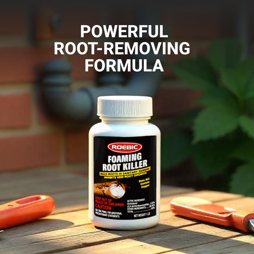Roebic Foaming Tree Root Killer, 1 lb