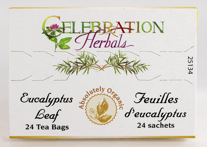 Celebration Herbals Eucalyptus Leaf Organic, 24 Count, 0.02 lb