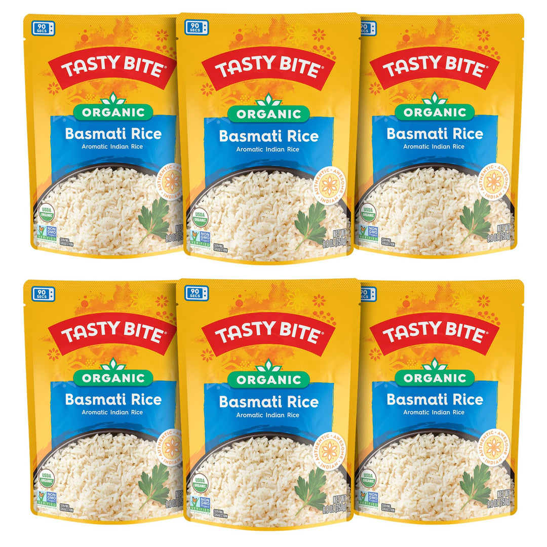 Tasty Bite Organic Basmati Rice, 12 Count