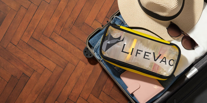 LifeVac Travel Kit, Yellow, 2 Count, Pack of 2