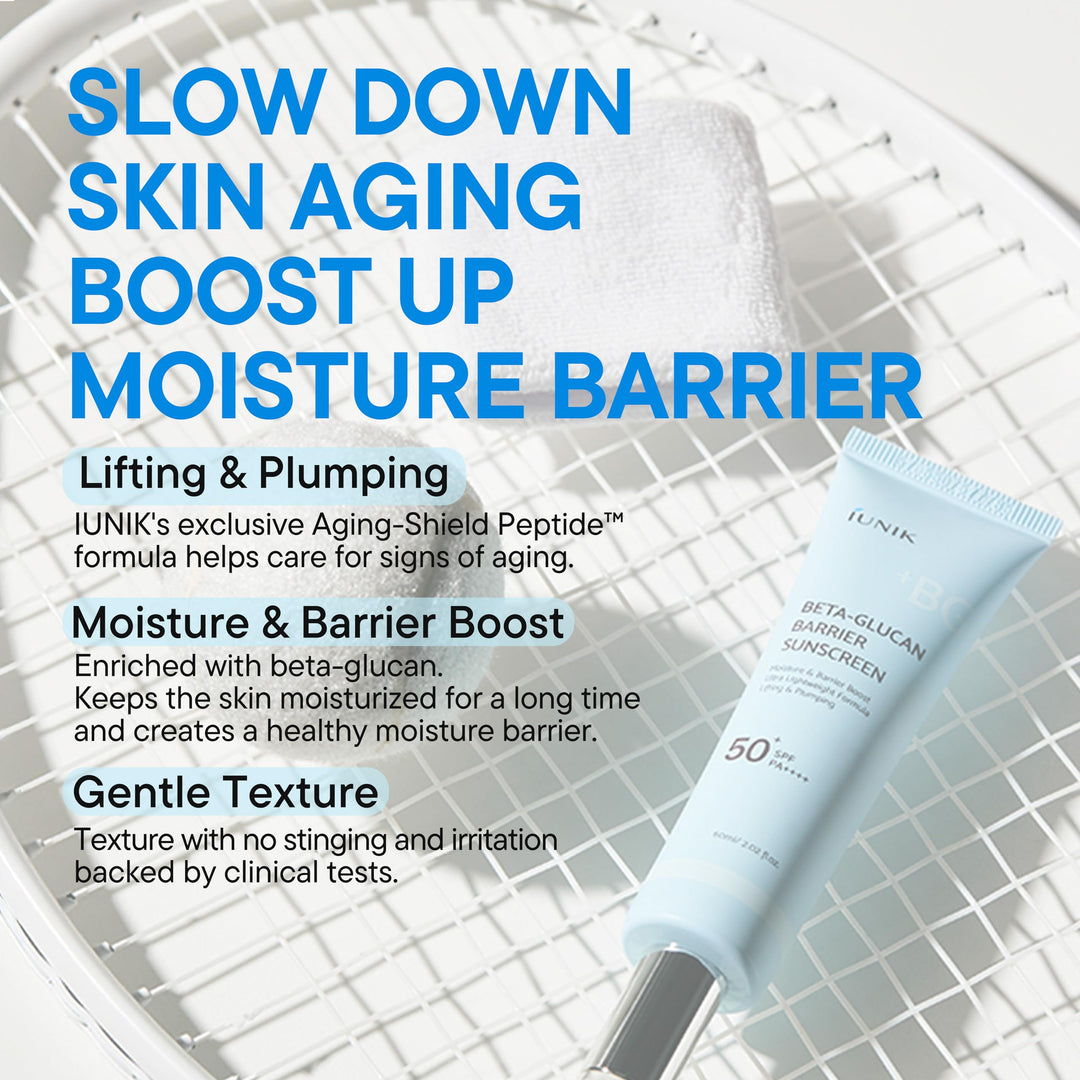 IUNIK Beta-Glucan Daily Sunscreen, SPF 50+ PA++++